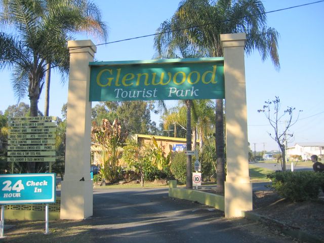 Glenwood Holiday Park - Grafton: Welcome sign