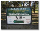 Gulgong Golf Course - Gulgong: Layout of Hole 7 - Par 3, 166 meters