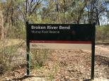 Broken River Bend - Gunbower: Welcome sign