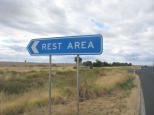 Tycannah Rest Area - Gurley: Turn off to rest area is clearly marked. 