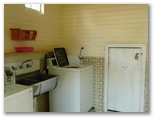 Hamilton Caravan Park - Hamilton: Interior of laundry