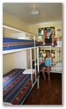 BIG4 Harrington Beach Holiday Park - Harrington: Children's bedroom in family cabin.
