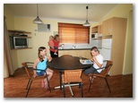 BIG4 Harrington Beach Holiday Park - Harrington: Spacious kitchen in family cabin.