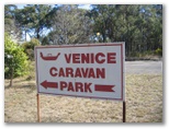 Venice Caravan Park - Hartley: Welcome sign