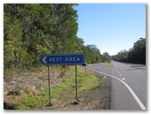 Mororo Rest Area - Harwood: Rest Area is clearly marked