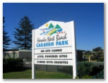 Hawks Nest Beach Holiday Park - Hawks Nest: Hawks Nest Caravan Park welcome sign