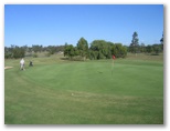 Heritage Green Residential Golf Course - Rutherford: Green on Hole 1