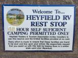 Heyfield RV Rest Stop - Heyfield: Self contained RV's and caravans can stay for 48 hours.