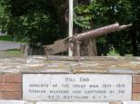 Glendora Campground - Hill End Historic Site: WW1 Memorial.