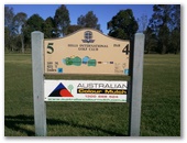 Hills International Golf Club - Jimboomba: Hole 5 Par 4, 389 meters