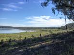 Copeton Dam Eastern Foreshore - Howell: View of the dam from a nearby hills.