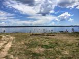 Copeton Dam Eastern Foreshore - Howell:  Do you have the dam at the shore.