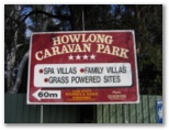 Howlong Caravan Park - Howlong: Howlong Caravan Park welcome sign