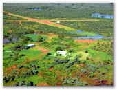 Kilcowera Station - Hungerford: Aerial view of Kilcowera Station - the country looks magnificent.