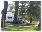 Jervis Bay Caravan Park - Huskisson: Powered sites for caravans with water views
