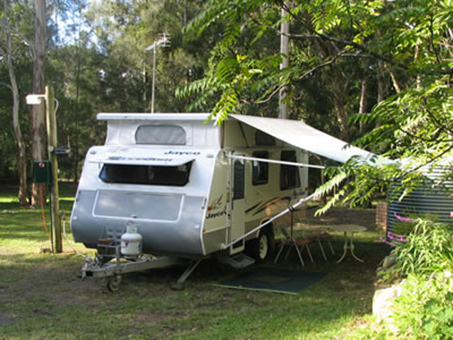 Jervis Bay Cabins & Camping - Huskisson: Powered sites for caravans