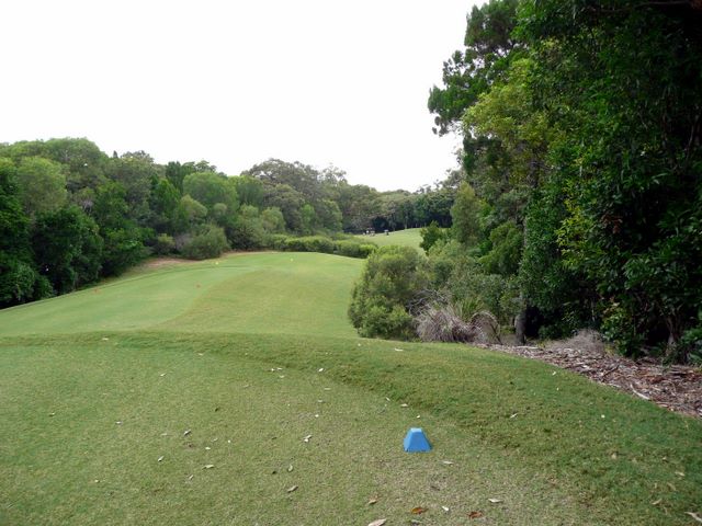 Hyatt Regency Coolum Golf Course - Coolum: Fairway view on Hole 7.