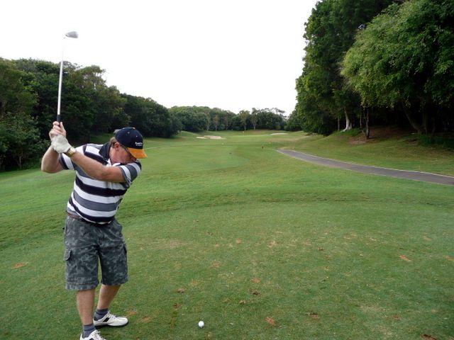 Hyatt Regency Coolum Golf Course - Coolum: Fairway view on Hole 8.