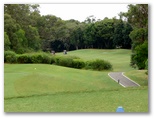 Hyatt Regency Coolum Golf Course - Coolum: Fairway view on Hole 7.  The fairway turns to the left.