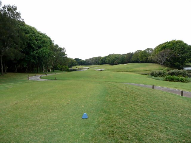 Hyatt Regency Coolum Golf Course - Coolum: Fairway view on Hole 10.