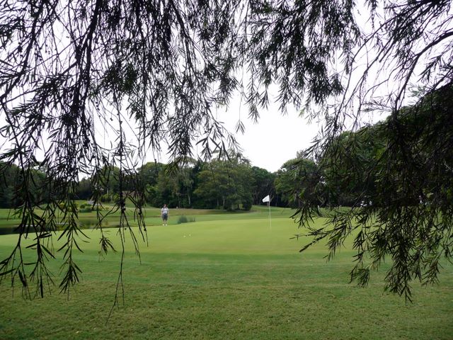 Hyatt Regency Coolum Golf Course - Coolum: Green on Hole 11 looking back along the fairway.