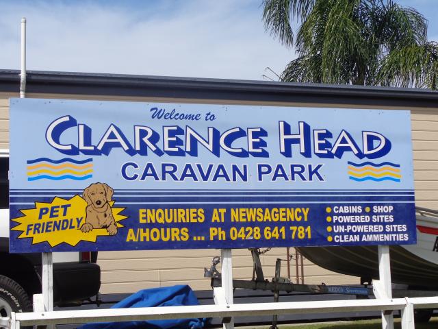 Iluka Clarence Head Caravan Park - Iluka: Entrance to the park