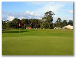 Iluka Golf Course - Iluka: Green on the 1st hole