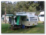 Woombah Woods Caravan Park - Woombah: Caravans of all sizes are welcome