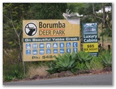 Borumba Deer Park and Caravan Park - Imbil: Welcome sign