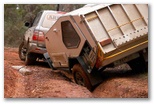 Independent Trailers - Chifley: The Tvan's asymmetric link suspension and chassis system is made for the rough tracks.