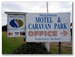 Inglewood Motel & Caravan Park - Inglewood: Inglewood Motel and Caravan Park welcome sign