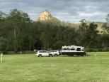 Ivory's Rock Caravan Park and Camping Grounds - Peak Crossing: Yellow Camp Site is one of many open area caravan and camping sites. Yellow Camp Site provided powered sites. Need to provide own water Good toilet and shower block with own designated facilities by arrangement. Water is available at amenities block.