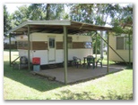 Mann River Caravan Park - Jackadgery: On-site caravan for rent