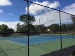 Jerrys Plains Recreation Ground - Jerrys Plains: Local tennis court on the reserve for your enjoyment. 
