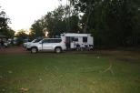 Gagudju Lodge Cooinda Caravan Park & Campground - Jim Jim, Kakadu National Park: Grassy open powered site