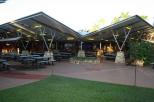 Gagudju Lodge Cooinda Caravan Park & Campground - Jim Jim, Kakadu National Park: Outside bistro eating area