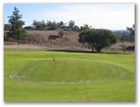 Junee Golf Course - Junee: Green on Hole 2