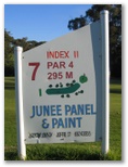 Junee Golf Course - Junee: Hole 7 - Par 4, 295 metres
