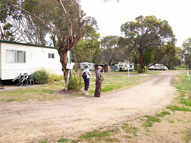 Kingscote Nepean Bay Tourist Park - Kingscote Kangaroo Island: Gravel roads throughout the park