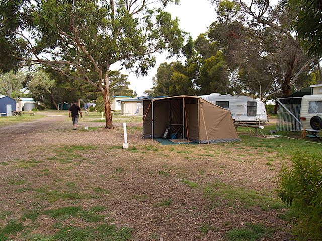 Kingscote Nepean Bay Tourist Park - Kingscote Kangaroo Island: Area for tents and camping