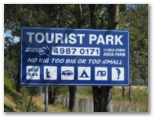 Australian Motor Homes Tourist Park - Karuah: Australian Motor Home Tourist Park welcome sign