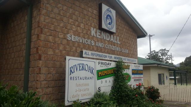 Kendall Showgrounds - Kendall: Local Services Club provides excellent meals