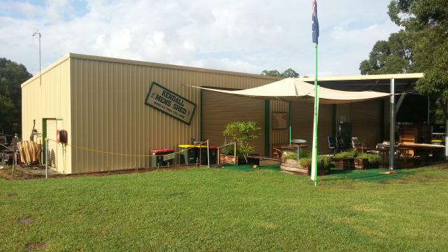 Kendall Showgrounds - Kendall: Local Men's Shed is in the Showground