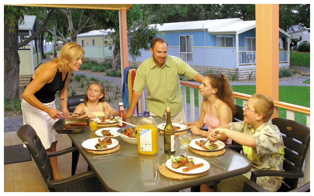 Kendalls on the Beach Holiday Park - Kiama: Great outdoors living