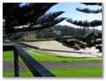 Surf Beach Holiday Park - Kiama: Views of the beach from the sunny cottages that face north