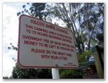 Kilcoy Caravan Park - Kilcoy: Conditions that apply to the use of the rest area