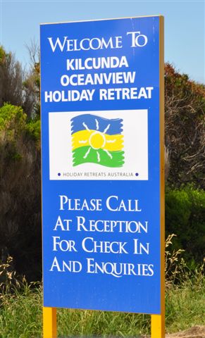 Kilcunda Oceanview Holiday Retreat - Kilcunda Central District: Kilcunda Oceanview Holiday Retreat welcome sign