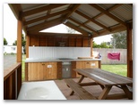 Kilmore Caravan Park - Kilmore: Interior of camp kitchen