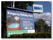 BIG4 Kingaroy Holiday Park - Kingaroy: Welcome sign