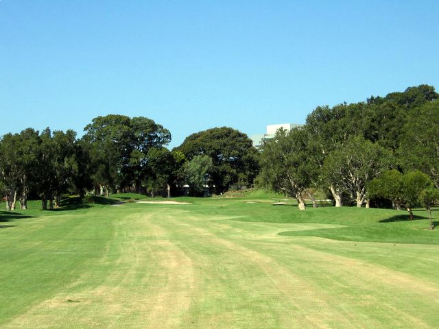 Kogarah Golf Course - Kogarah: Approach to the Green on Hole 2